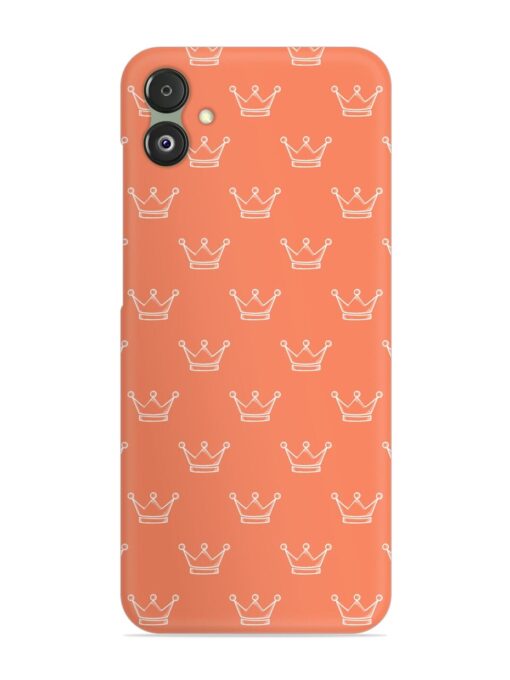 Hand Drawn Crown Snap Case for Samsung Galaxy F14 (5G) Zapvi