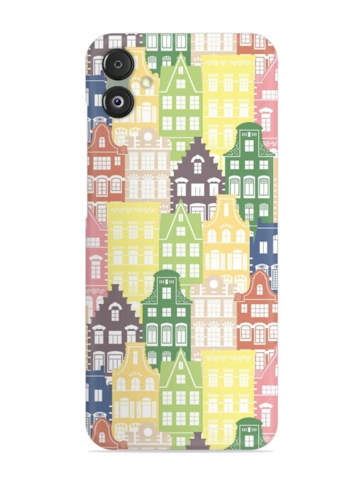 Seamless Shapes Pattern Snap Case for Samsung Galaxy F14 (5G) Zapvi