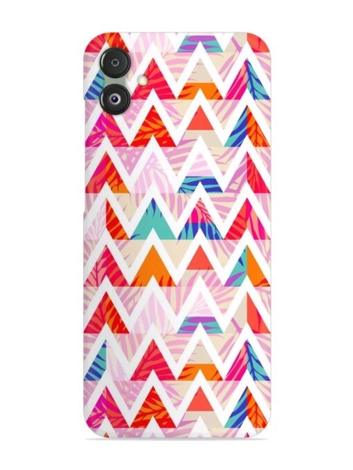 Abstract Triangle Background Snap Case for Samsung Galaxy F14 (5G) Zapvi