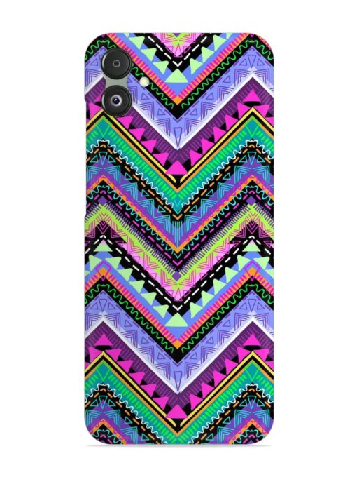 Tribal Aztec Print Snap Case for Samsung Galaxy F14 (5G) Zapvi