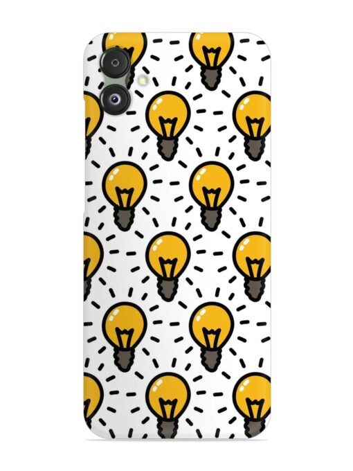 Light Bulb Seamless Snap Case for Samsung Galaxy F14 (5G) Zapvi