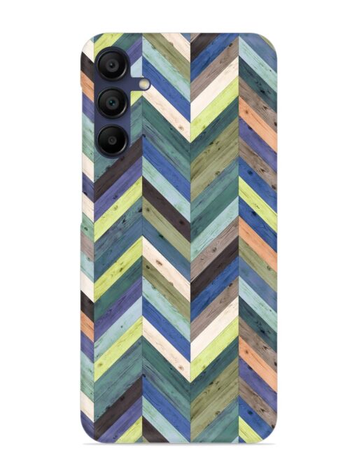 Chevron Random Color Snap Case for Samsung Galaxy F15 (5G) Zapvi