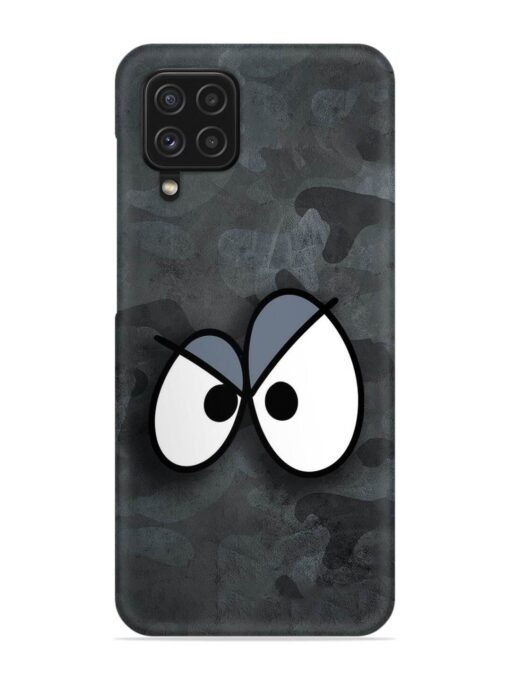 Big Eyes Night Mode Snap Case for Samsung Galaxy F22 Zapvi