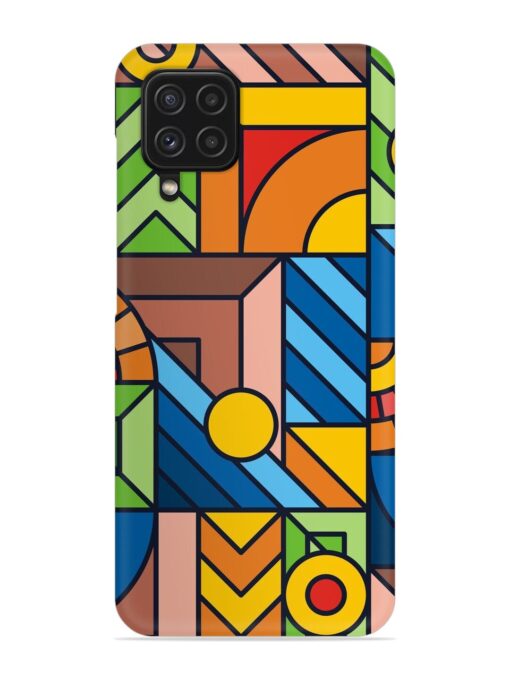 Colorful Geometric Snap Case for Samsung Galaxy F22