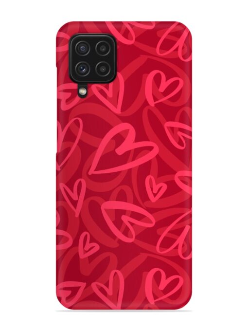 Seamless Romantic Pattern Snap Case for Samsung Galaxy F22 Zapvi