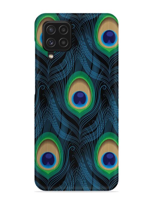 Seamless Pattern Peacock Snap Case for Samsung Galaxy F22