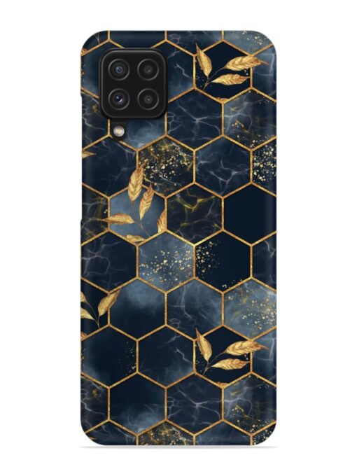 Marble Hexagon Seamless Snap Case for Samsung Galaxy F22