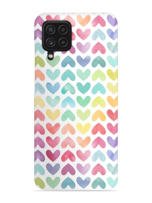 Seamless Colorful Watercolor Snap Case for Samsung Galaxy F22