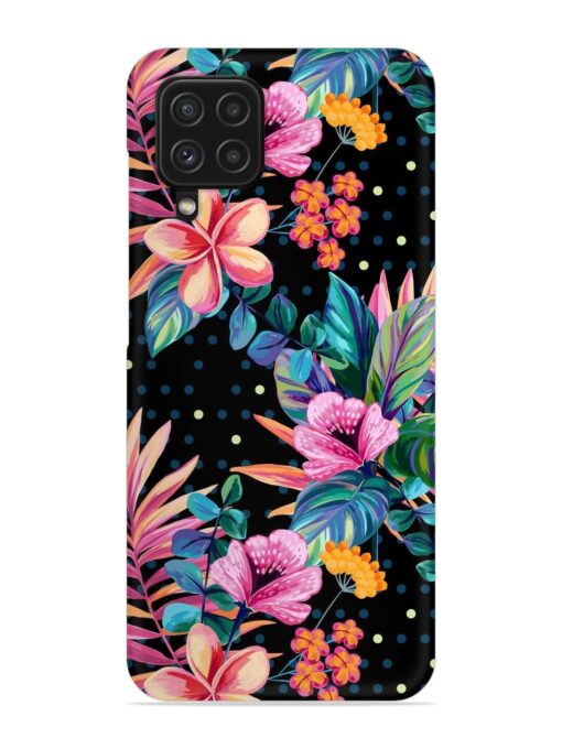 Seamless Floral Pattern Snap Case for Samsung Galaxy F22