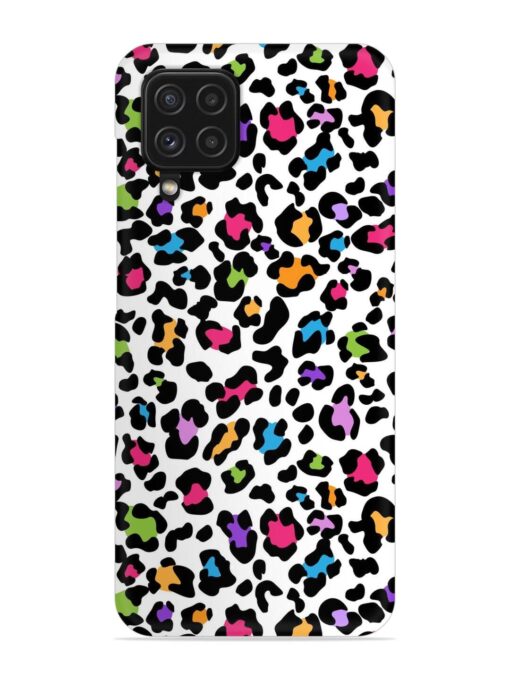 Seamless Leopard Pattern Snap Case for Samsung Galaxy F22