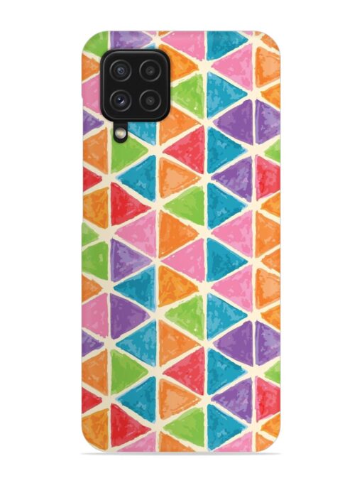 Seamless Colorful Isometric Snap Case for Samsung Galaxy F22