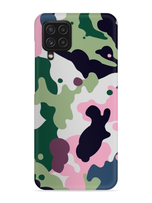 Seamless Funky Camouflage Snap Case for Samsung Galaxy F22