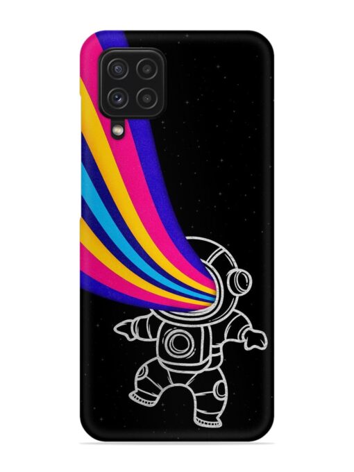 Astronaut Snap Case for Samsung Galaxy F22 Zapvi