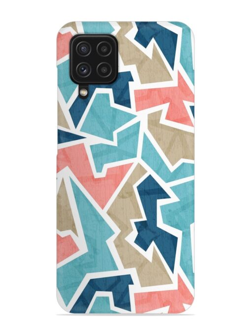 Vintage Geometric Triangle Snap Case for Samsung Galaxy F22