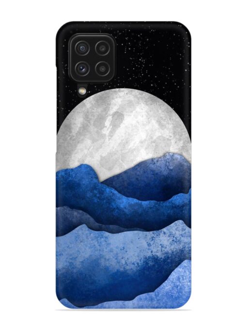 Full Moon Mountain Vector Snap Case for Samsung Galaxy F22