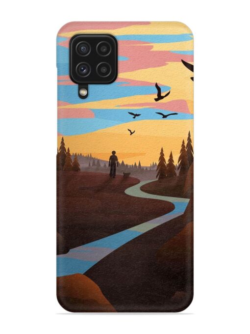 Natural Landscape Art Snap Case for Samsung Galaxy F22