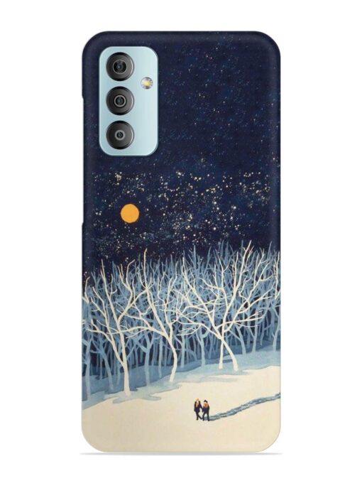 Full Moon Snowshoe Tour Snap Case for Samsung Galaxy F23 (5G)