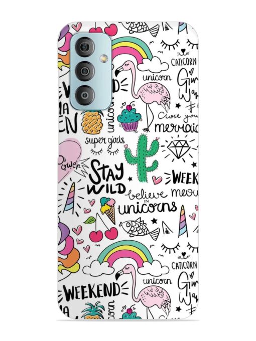 Unicorn Ice Cream Snap Case for Samsung Galaxy F23 (5G)