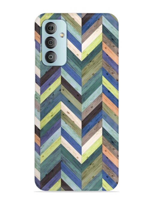 Chevron Random Color Snap Case for Samsung Galaxy F23 (5G)