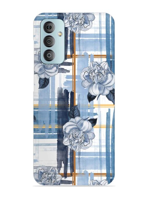 Watercolor Pattern Rose Snap Case for Samsung Galaxy F23 (5G)