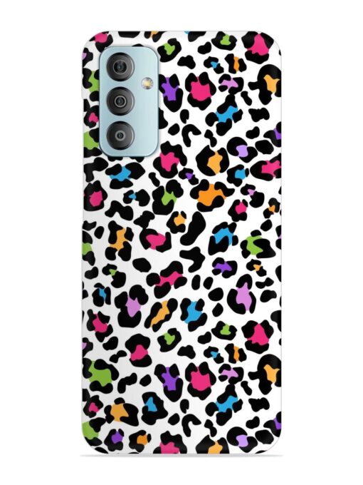 Seamless Leopard Pattern Snap Case for Samsung Galaxy F23 (5G)