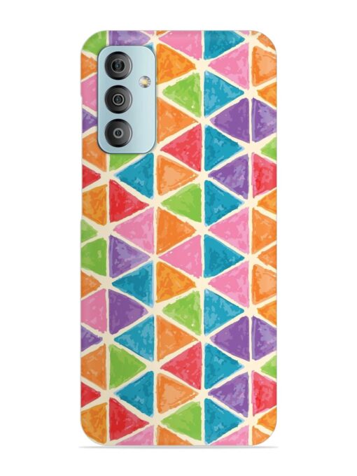 Seamless Colorful Isometric Snap Case for Samsung Galaxy F23 (5G)