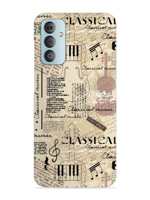 Classical Music Lpattern Snap Case for Samsung Galaxy F23 (5G)