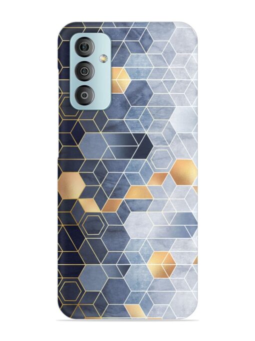 Geometric Abstraction Hexagons Snap Case for Samsung Galaxy F23 (5G)