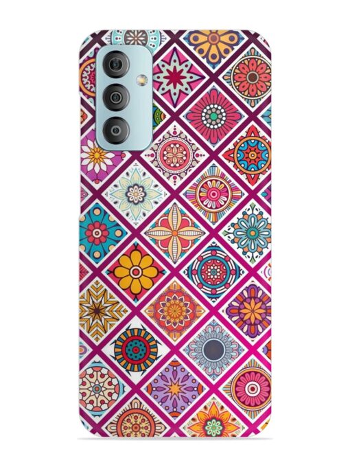 Seamless Tile Pattern Snap Case for Samsung Galaxy F23 (5G)