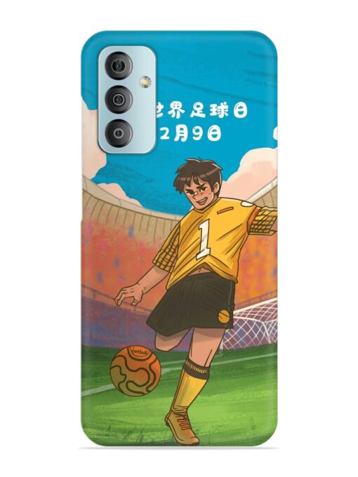 Soccer Kick Snap Case for Samsung Galaxy F23 (5G)