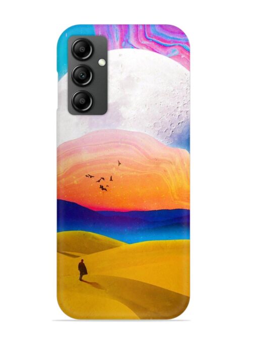 Sandy Desert Snap Case for Samsung Galaxy F34 (5G) Zapvi