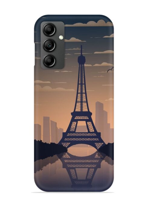 France Paris Eiffel Tower Gradient Snap Case for Samsung Galaxy F34 (5G) Zapvi