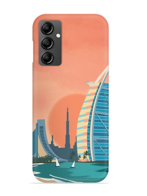 Dubai Architectural Scenery Snap Case for Samsung Galaxy F34 (5G) Zapvi