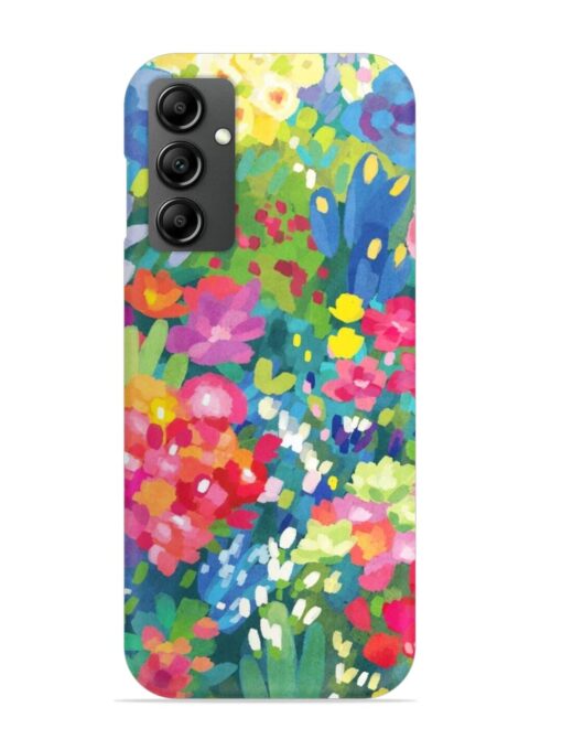 Watercolor Flower Art Snap Case for Samsung Galaxy F34 (5G) Zapvi