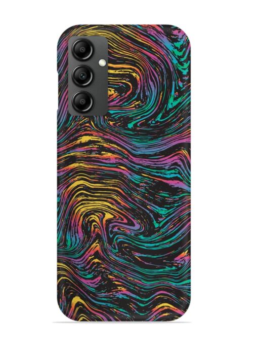 Abstract Liquid Colors Snap Case for Samsung Galaxy F34 (5G) Zapvi