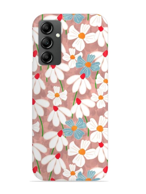 Abstract Petal Flowers Snap Case for Samsung Galaxy F34 (5G) Zapvi