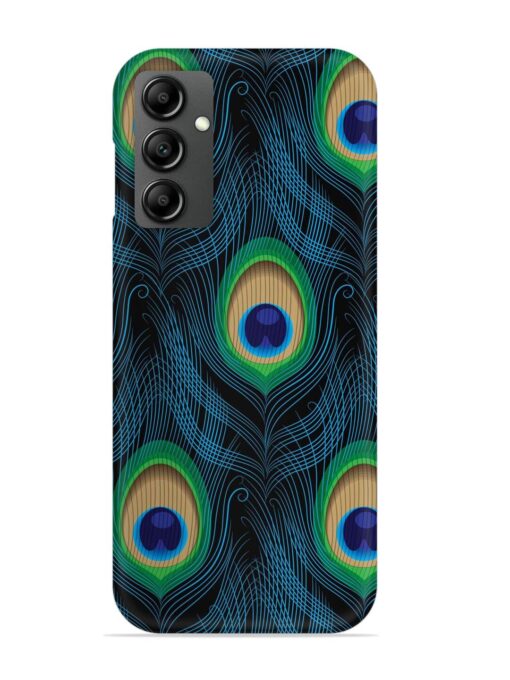 Seamless Pattern Peacock Snap Case for Samsung Galaxy F34 (5G) Zapvi