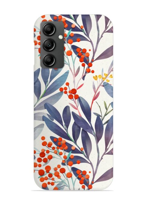 Seamless Floral Pattern Snap Case for Samsung Galaxy F34 (5G)