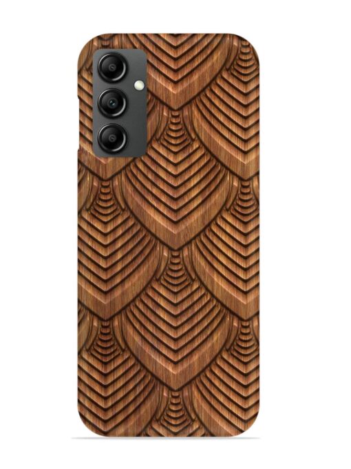 Carved Pattern On Snap Case for Samsung Galaxy F34 (5G) Zapvi