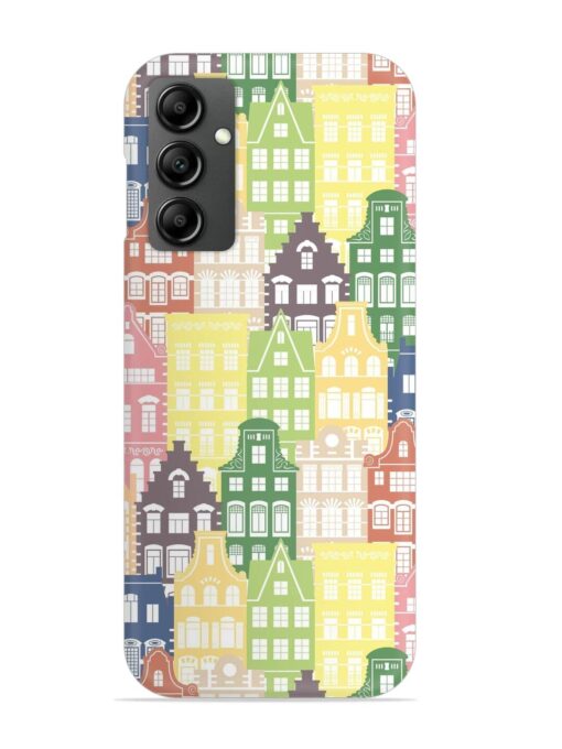 Seamless Shapes Pattern Snap Case for Samsung Galaxy F34 (5G)