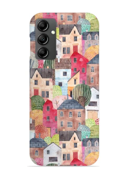 Abstract Seamless Pattern Snap Case for Samsung Galaxy F34 (5G) Zapvi