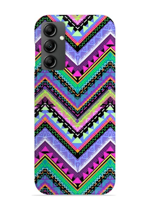 Tribal Aztec Print Snap Case for Samsung Galaxy F34 (5G) Zapvi