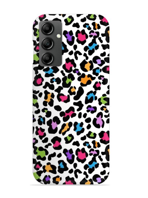 Seamless Leopard Pattern Snap Case for Samsung Galaxy F34 (5G) Zapvi