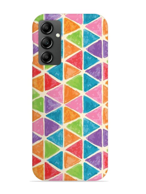 Seamless Colorful Isometric Snap Case for Samsung Galaxy F34 (5G)