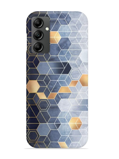 Geometric Abstraction Hexagons Snap Case for Samsung Galaxy F34 (5G)