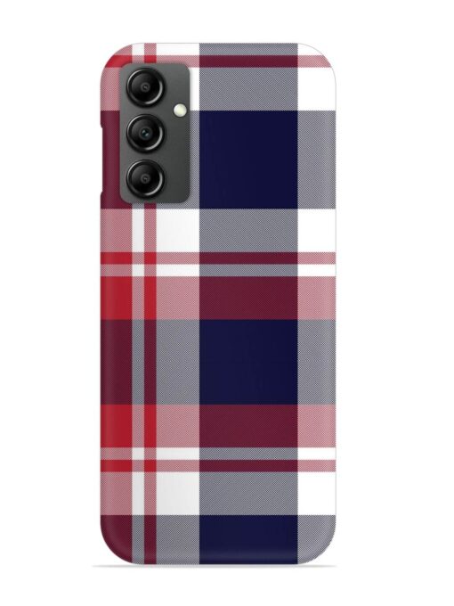 Classic Plaid Tartan Snap Case for Samsung Galaxy F34 (5G) Zapvi