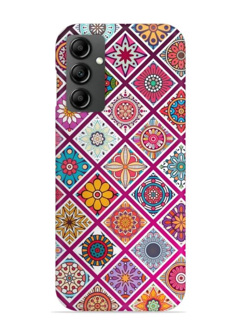 Seamless Tile Pattern Snap Case for Samsung Galaxy F34 (5G) Zapvi