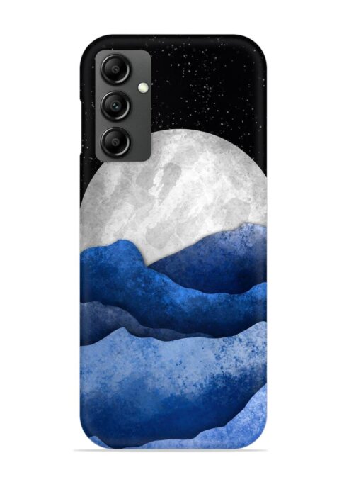 Full Moon Mountain Vector Snap Case for Samsung Galaxy F34 (5G)