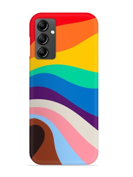 Minimal Pride Art Snap Case for Samsung Galaxy F34 (5G) Zapvi