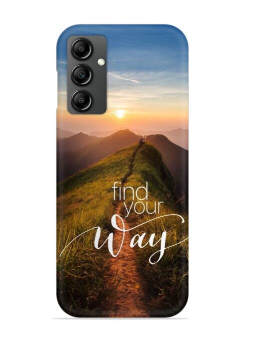 Find Your Way Snap Case for Samsung Galaxy F34 (5G) Zapvi